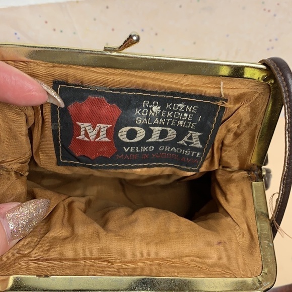 MODEA * made in Yugoslavia* Kisslock bag - Picture 7 of 9